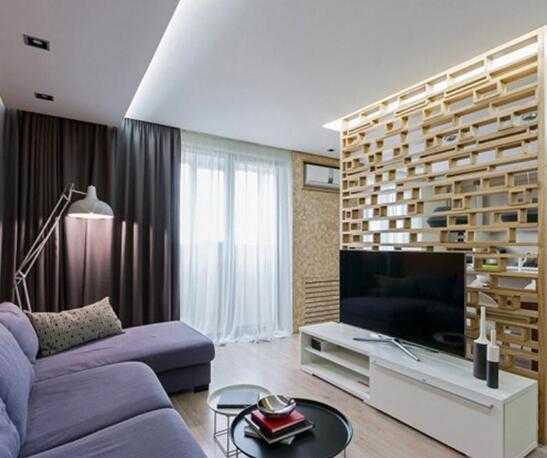 家装现代风格电视墙设计