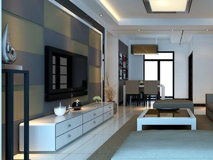 家装现代风格电视墙设计