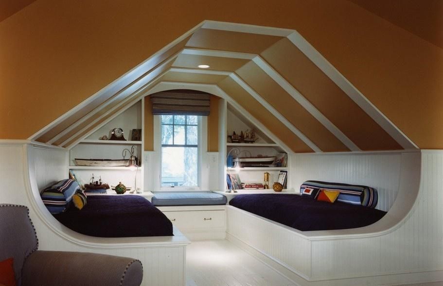 斜顶卧室装修设计方法